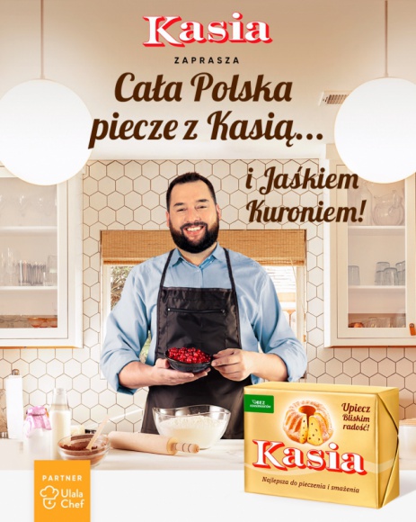 Cała Polska piecze z Kasią… i Jaśkiem Kuroniem!_WARSZTATY ONLINE 17.05