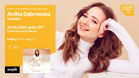 Empik zaprasza na kolejne spotkania autorskie online Styl życia, LIFESTYLE - Empik zaprasza na kolejne spotkania autorskie online - tym razem z AniKą Dąbrowską, Aleksandrą Radomską i Mateuszem Dopieralskim