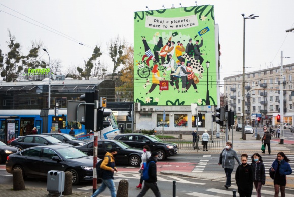 Sztuka miejska w służbie ekologii ? unikalny mural Alei Bielany we Wrocławiu