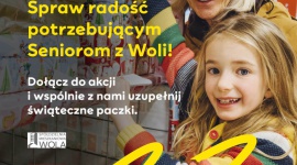 Paczki z prezentami dla seniorów z sąsiedztwa ? świąteczna akcja Wola Parku