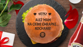 NAJBARDZIEJ ROMANTYCZNY BURGER CZYLI HEINZ X BOBBY BURGER = ?